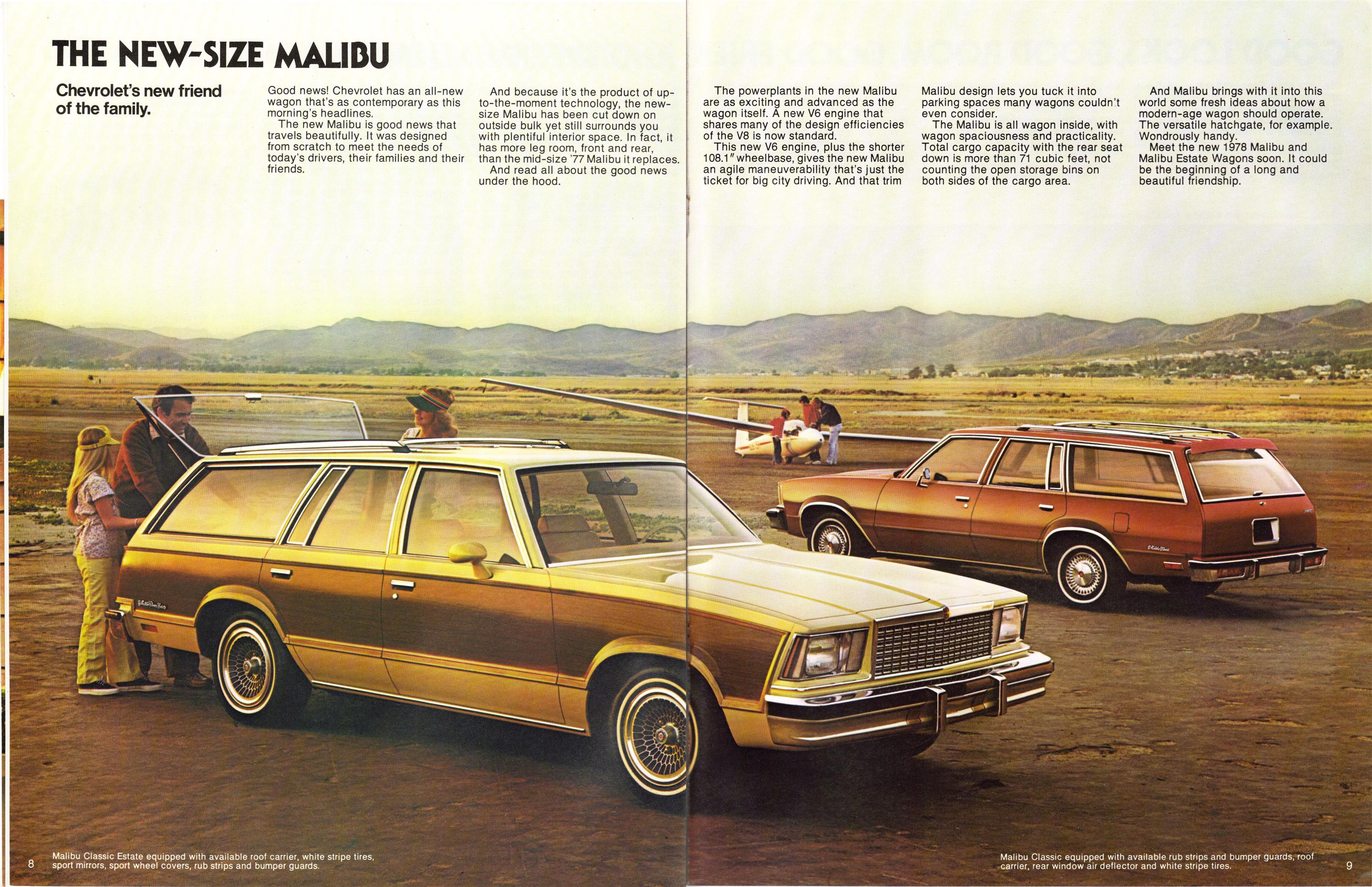 1978 Chevrolet Wagons Brochure Page 6
